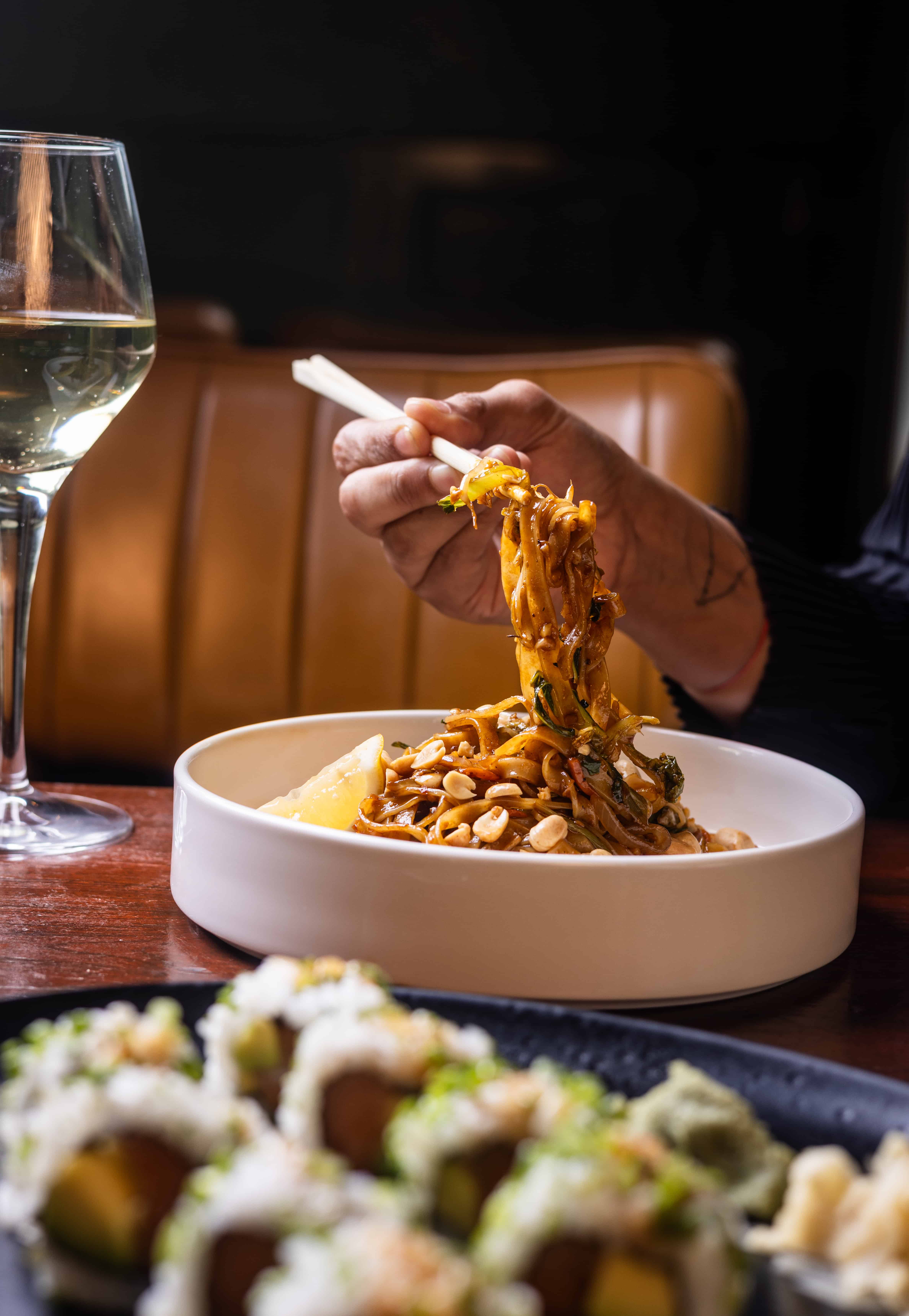 Victorian themed bar interior at Townhall, New Delhi